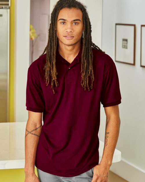 Hanes - Ecosmart® Jersey Polo - 054X
