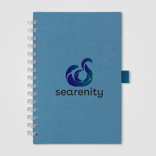 Terra Recycled Milk Carton Hard Cover Spiral Notebook - Image 4