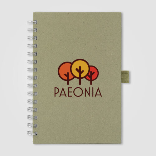 Terra Recycled Milk Carton Hard Cover Spiral Notebook - Image 5