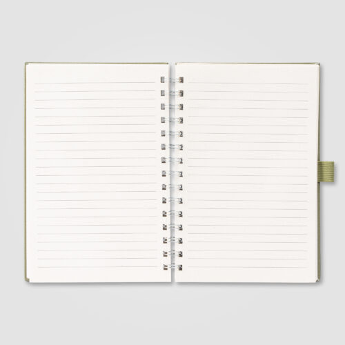 Terra Recycled Milk Carton Hard Cover Spiral Notebook - Image 2