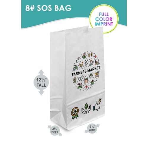 White Paper SOS Bag #8