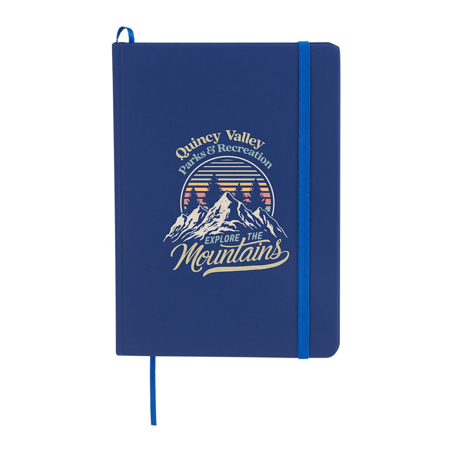 5" x 7" Mix Snap Elastic Closure Notebook - Image 4