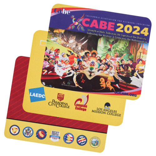 Soft Rubber & Jersey Mouse Pad w/ Full Color